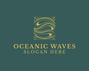 Sea Wave Vacation  logo design