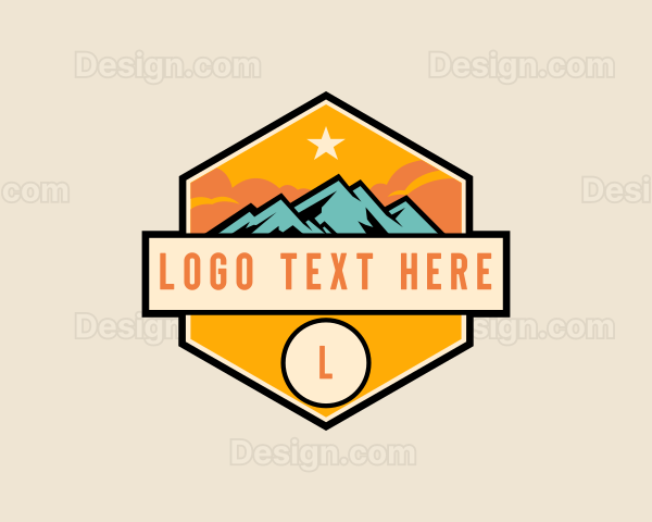 Mountain Getaway Camping Logo