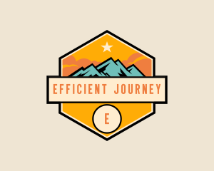 Mountain Getaway Camping logo design