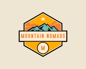 Mountain Getaway Camping logo design