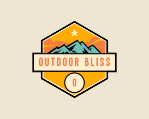 Mountain Getaway Camping logo design