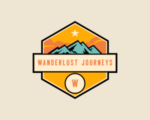 Mountain Getaway Camping logo design