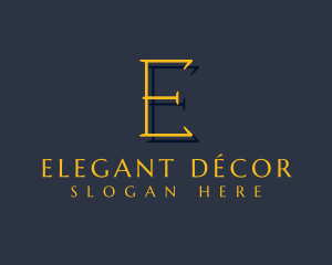 Elegant Sleek Fashion Studio logo design