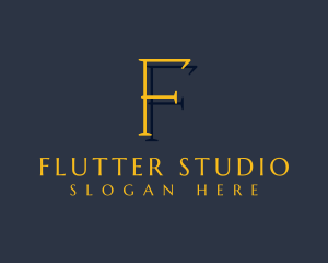 Elegant Sleek Fashion Studio logo design