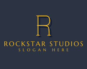 Elegant Sleek Fashion Studio logo design