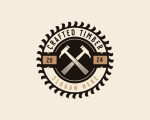 Industrial Woodwork Handyman logo design