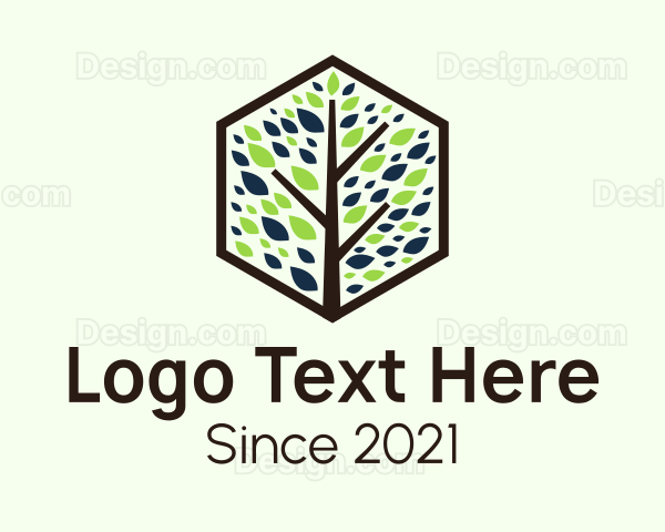 Green Tree Badge Logo