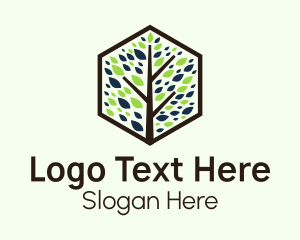 Green Tree Badge Logo