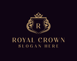 Royal Crown University logo design