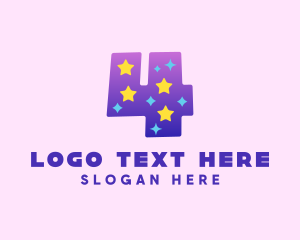 Colorful Starry Four logo