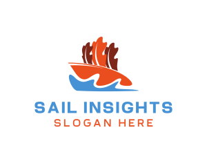 Leaf Boat Sailing logo