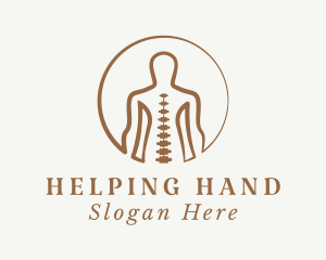 Human Body Spine  logo