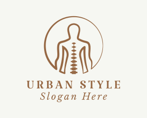 Human Body Spine  logo