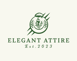 Elegant Gentleman Coin logo design