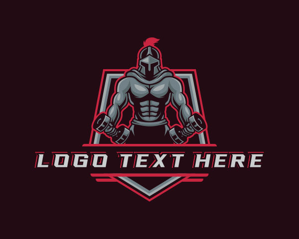 Weightlifting logo example 1