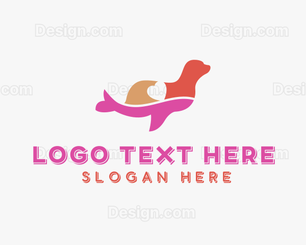 Sea Lion Animal Logo