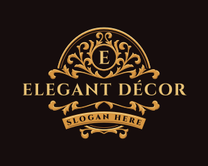 Elegant Floral Ornament logo design