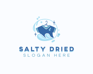 Shirt Clean Laundry logo design