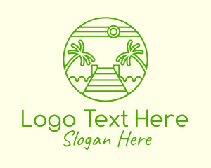 Palm Tree Beach Tourism logo