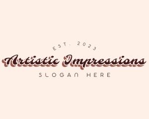 Retro Pastry Business logo design