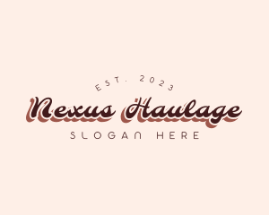 Retro Pastry Business logo design