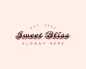 Retro Pastry Business logo design