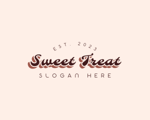 Retro Pastry Business logo design