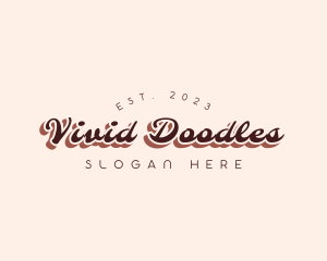 Retro Pastry Business logo design