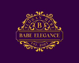 Luxury Elegant Jewelry logo design