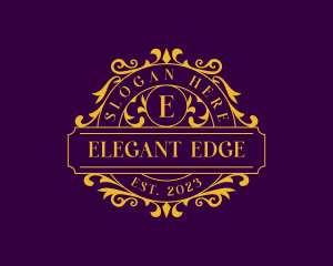 Luxury Elegant Jewelry logo design
