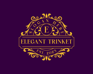 Luxury Elegant Jewelry logo design