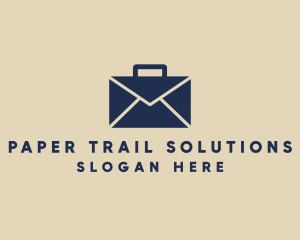 Envelope Mail Briefcase  logo