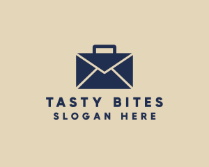 Envelope Mail Briefcase  logo