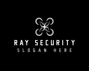 Security Surveillance Drone  logo design