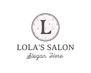 Stylist Hairdresser Pattern logo design