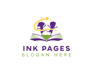 Book Children Learning logo