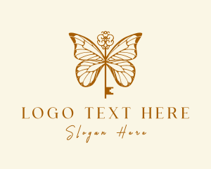 Golden Butterfly Key logo