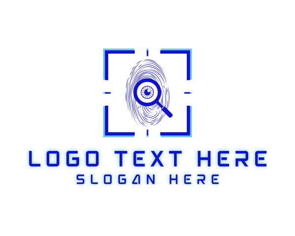 Thumbprint logo example 1