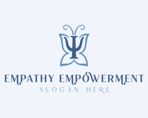 Butterfly Counseling Psychiatry logo design