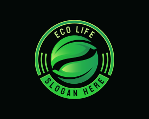 Leaf Eco Environmental logo design