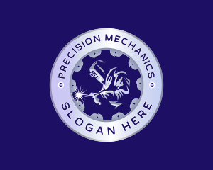 Welder Mechanic Fabrication logo