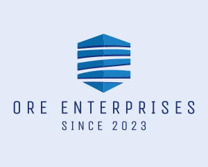 Professional Enterprise Shield logo design