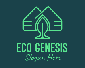 Natural Leaf Housing logo design