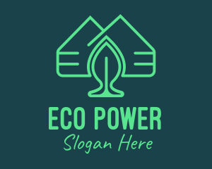 Natural Leaf Housing logo design