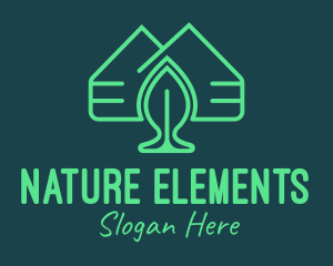 Natural Leaf Housing logo design