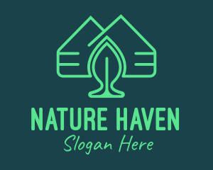 Natural Leaf Housing logo design