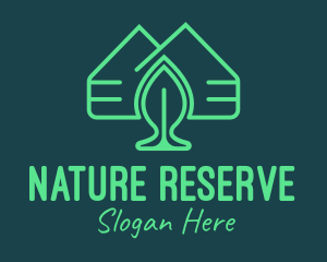 Natural Leaf Housing logo design