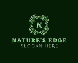 Natural Organic Farm logo design