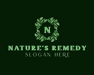 Natural Organic Farm logo design