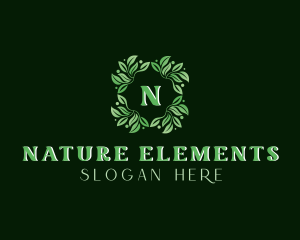 Natural Organic Farm logo design